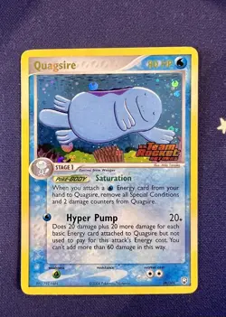 Pokemon TCG Quagsire Team Rocket Returns Reverse Holo 26/109 NM! Stamped - Image 1