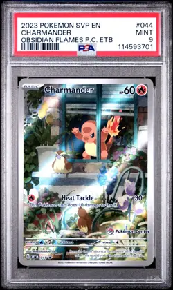 MINT✨ 2023 Pokemon SVP EN Black Star Promo Charmander 044 Pokemon Center PSA 99 - Image 1