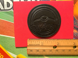 Pokemon Battle Academy 2020 Metallic Coin 2 Inches Gold FREE SHIP Coin A - Image 2