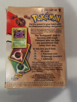 1999 Pokemon Fossil Bodyguard Theme Deck from the original - WOTC - Image 2