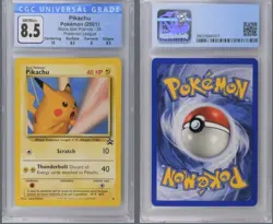 Pikachu Black Star Promo 2 HOLO Pokemon CGC graded 8.5 - Image 1