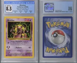 Mewtwo Black Star Promo HOLO Pokemon CGC graded 8.5 - Image 1