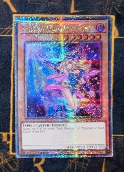 YUGIOH Dark Magician Girl (RA04-EN107) Quarter Century Secret Rare 1st - Image 1