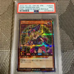 PSA9 Yu-Gi-Oh Black Magician Girl Secret Rush Duel RD G001-JP002 - Image 1