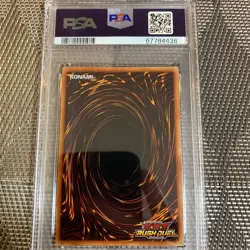 PSA9 Yu-Gi-Oh Black Magician Girl Secret Rush Duel RD G001-JP002 - Image 2