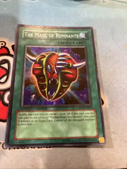 (LP) The Mask of Remnants - TAEV-ENSE2 - Super Rare - Limited Edition YuGiOh - Image 2