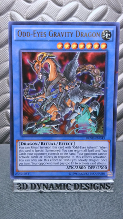 | Yugioh Odd-Eyes Gravity Dragon BOSH-EN043 Ultra Rare NM- 🔥 | - Image 1