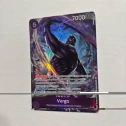 One Piece TCG Vergo Alternate Art OP14-061 English The Azure Sea’s Seven - Image 2