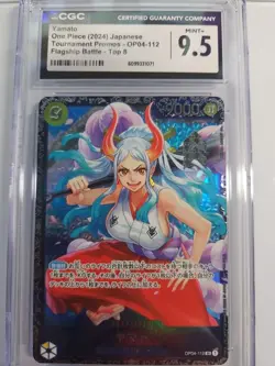 Yamato Championship 2024 Flagship TOP8 / OP04-112 One Piece Promotion TEXTURED - Image 1
