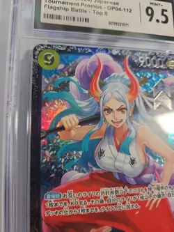 Yamato Championship 2024 Flagship TOP8 / OP04-112 One Piece Promotion TEXTURED - Image 2