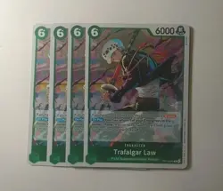 One Piece Trafalgar Law (Playset of 4 OP13-031 R (OP-13 English) - Image 1