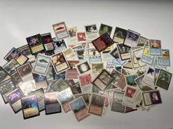 MTG Magic The Gathering Card Lot Over 100 Cards Vintage and Modern SEE PHOTOS - Image 1