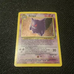 Pokemon TCG Gengar Legendary Collection Holo Card 11/110 - Image 1