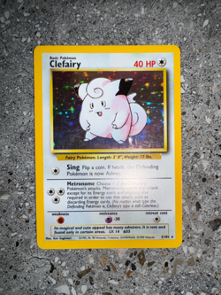 Pokemon TCG Cards Clefairy 5/102 Base Set Holo Rare - Image 4
