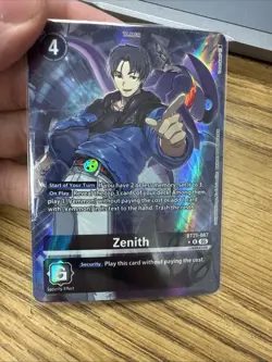 Digimon World Convergence Zenith Alternate Art Black Tamer Card BT21-087 R - Image 2