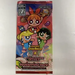 Cookie Run Oven Break X Power Puff Girls Promo Card Prize Pack Sealed English - Image 1