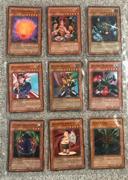 Yu-Gi-Oh Vintage Lot Of 89 DIFFERENT Cards Original w/foils & 1st Editions - Image 2