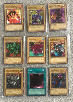 Yu-Gi-Oh Vintage Lot Of 89 DIFFERENT Cards Original w/foils & 1st Editions - Image 5