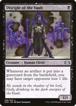 [MTG] Disciple of the Vault (086) (2XM) LP-HP - Image 1