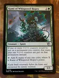 1x KAMI OF WHISPERED HOPES - March of the Machines - MTG - Magic the Gathering - Image 1