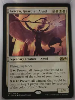 Avacyn, Guardian Angel - R from M15 #3 - in LP-NM Condition - Image 1