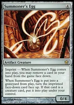1x SUMMONER'S EGG - Fifth Dawn - MTG - Magic the Gathering - NM - Image 1