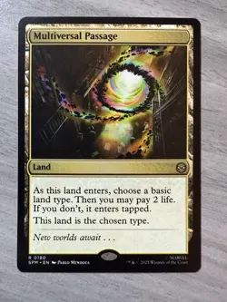 Multiverse Passage - 180 - Marvel’s Spider-Man MTG Regular Pack Fresh! 1x - Image 1