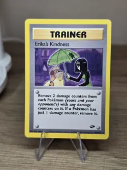 Erika's Kindness 103/132 Gym Challenge Regular Vintage Pokemon Card - Image 5