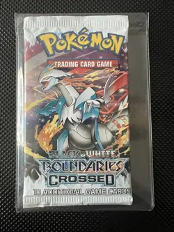 Pokemon Black and White Boundaries Crossed New Sealed Booster Pack Kyurem Art - Image 1