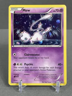 2017 Mew Black Star Holo Promo XY192 XY Promos Pokemon TCG NM/LP+ #4 - Image 1