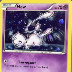 2017 Mew Black Star Holo Promo XY192 XY Promos Pokemon TCG NM/LP+ #4 - Image 2