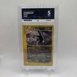 ACE 5 Pokemon TCG Umbreon H30/H32 Skyridge Holo 2003 - Image 1
