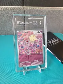 Milcery 152/142 - TAG Mint 9 - Pokemon TCG Stellar Crown Illustration Rare - Image 1