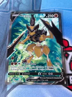 Pokemon - Kleavor V (Full Art) - SWSH248 - Sword & Shield Promo NM - Image 1