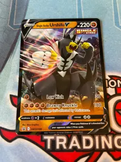 Pokemon Single Strike Urshifu V SWSH106 Black Star Promo Pokemon TCG NM - Image 1