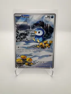 Piplup 98/94 Pokemon TCG Phantasmal Flames Illustration Rare (English) Near Mint - Image 1