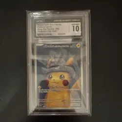 Pokemon Pikachu with Grey Felt Hat 085 Promo CGC 10 Sv: Scarlet & Violet Regular - Image 1