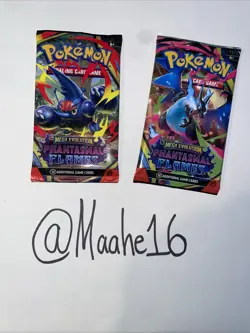 Pokemon TCG Lot Sealed Phantasmal Flames X2 - Image 1