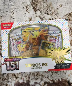 Pokemon Scarlet And Violet 151 Zapdos Ex Collection Box - Image 1