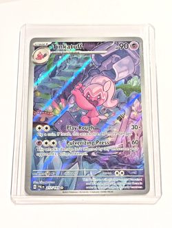 Tinkatuff 217/193 IR Full Alt Art Holo Paldea Evolved POKEMON TCG PAL ENGLISH NM - Image 3