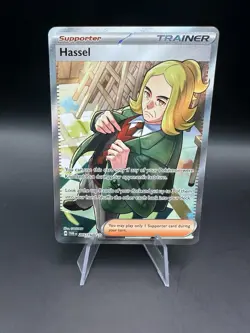 Pokemon Hassel 205/167 Twilight Masquerade Ultra Rare Full Art NM - Image 1