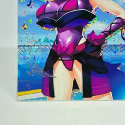 Asagi Swimsuit Black CardConnect Bomber Girl KONAMI 2020 Arcade Games JAPAN - Image 4