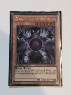 Caius the Shadow Monarch PGLD-EN066 Premium Gold 1st Edition - Image 3