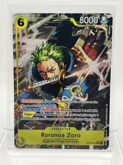Roronoa Zoro ST29-014 Parallel Starter Deck Promo One Piece Card English - Image 1