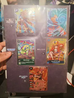 Monkey.D.Luffy P-043 Foil Promo sealed Bandai card fest set one piece card game - Image 2
