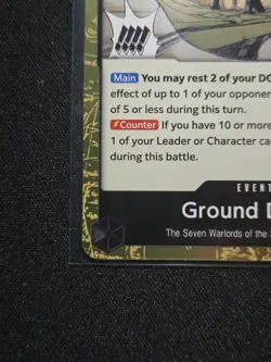 Ground Death - The Azure Sea's Seven - OP14-096 R - One Piece TCG - Image 4