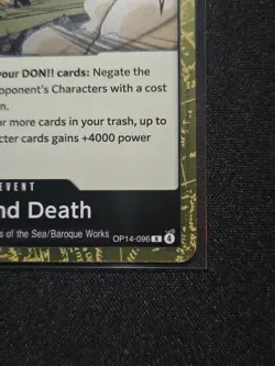 Ground Death - The Azure Sea's Seven - OP14-096 R - One Piece TCG - Image 5