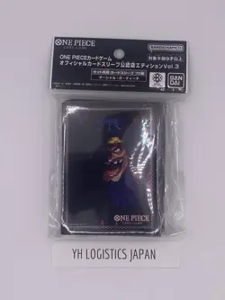 ONE PIECE Marshall. D. Teach Blackbeard 70 Official Card Sleeves Limited Bandai - Image 1