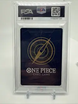 2024 ONE PIECE English OP10-ROYAL BLOOD ALTERNATE ART #090 FRANKY PSA 10 - Image 4