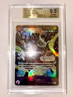 One Piece TCG Treasure Cup Kaido Top 8 Prize BGS 10 - Image 1